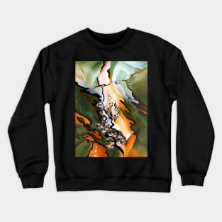 High Resolution From the Lake No. 3 by Georgia O'Keeffe Crewneck Sweatshirt